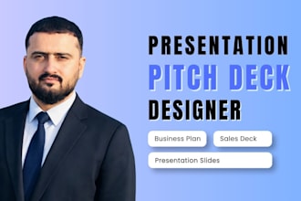 be your pitch deck and presentation designer