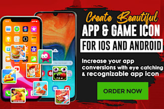 create beautiful apps and game icon for android and IOS
