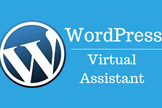 be your wordpress virtual assistant