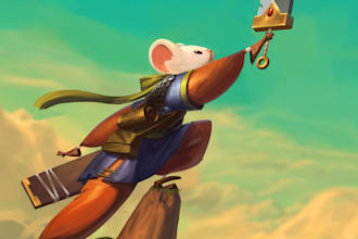 draw a cartoon animal for you