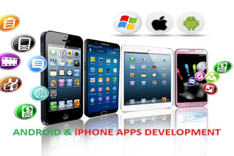 build ios and android app for food delivery, grocery, courier, job portal, loan