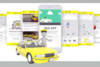create taxi services app