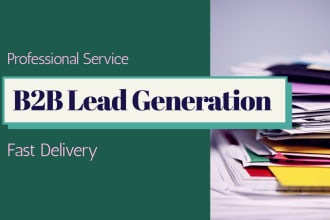 b2b lead generation, linkedin lead generation