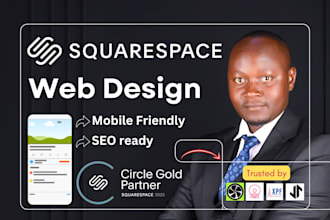 create a very beautiful and professional squarespace website