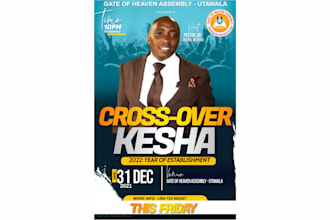 design posters, fliers for print or digital marketing