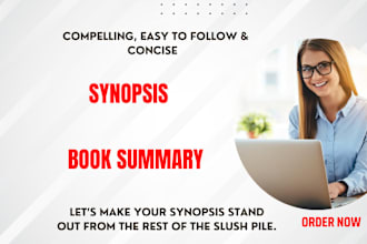 write a winning fiction and nonfiction book synopsis or book summary
