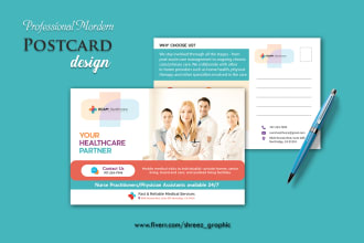 design postcard and invitations for you