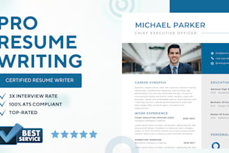 provide a professional resume writing service