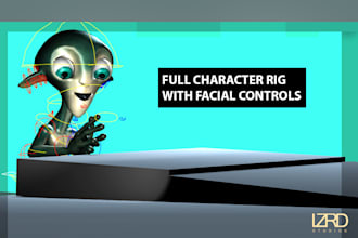 rig your 3d character in maya