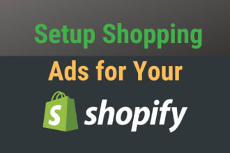 setup shopping ads for your shopify store at google ads