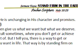 write impactful christian sermon and devotional