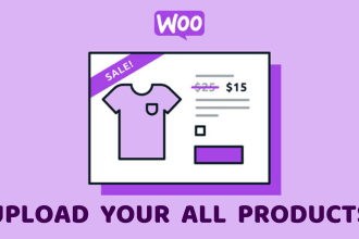 upload 500 products and content description on your online store website