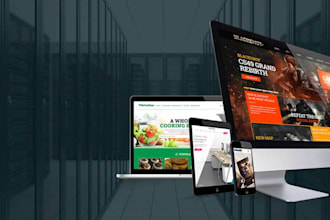 develop an e commerce wordpress website for you