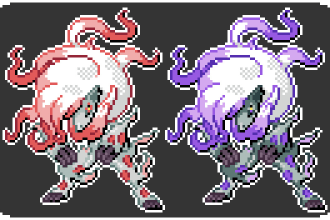 make pokemon sprites of your ideas