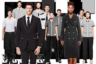 design professional uniforms for hotels and occupations