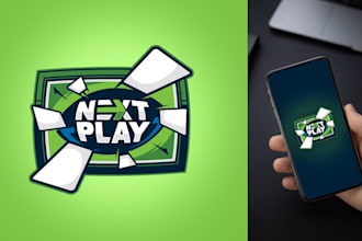 design a stunning title logo for your video game