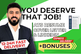 offer a 24 hours professional resume writing service