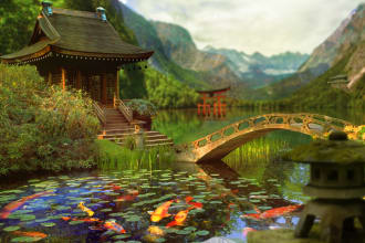 create professional matte paintings