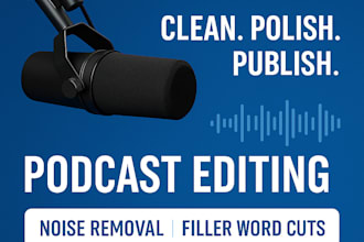 level up your podcast and social media presence with pro editing