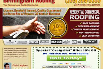 provide Birmingham Roofing Services