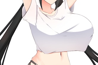 draw anime art for you nsfw or sfw