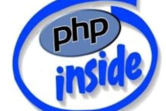 develop anything in PHP