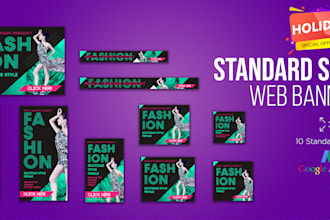 design google ads, web banner, sale banner, social media ads