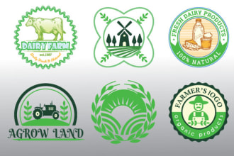 design unique agricultural and farm logo