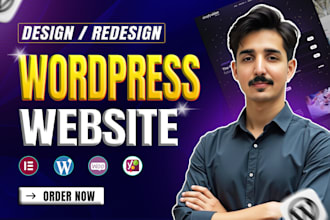 redesign wordpress website and wordpress website development