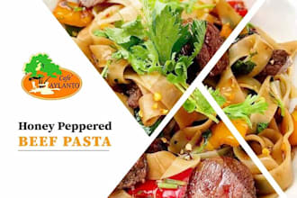 design flyers, brochures, invitation and menu cards