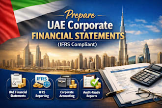 prepare uae corporate tax financial statements ifrs compliant