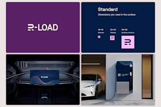 design a fintech, ev or sustainable energy brand identity