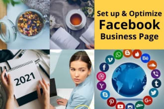 set up and optimize your facebook business page or fan page