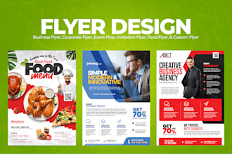 design professional flyer design