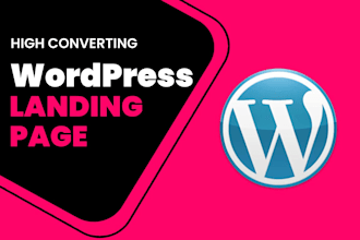 create wordpress eye popping landing page with acf