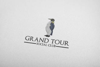 design embroidery business logo with in 12 hour
