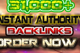 submit your site to over 31000 stats website to generate authority BACKLINKS