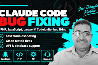 fix PHP bugs and improve code with claude code