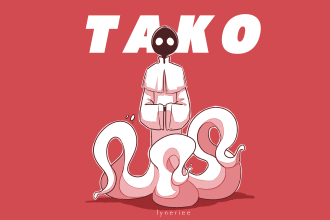 make creepy and cute illustration for you
