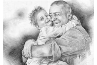 create a pencil illustration