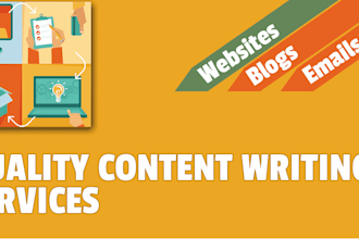 write SEO optimized articles or blogs