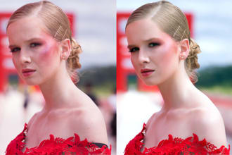 do photo editing, skin retouching, photo enhancement
