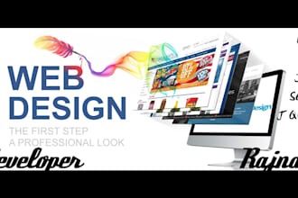 create full website with responsive mobile layout