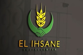 design modern community and non profit logo