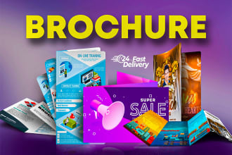 design elegant business brochure in 24 hours