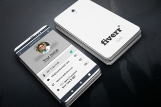 design iphone style business card