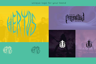 design the logo for your band