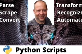 do python app script to parse, extract, convert CSV,XML,json,HTML,sql,txt data