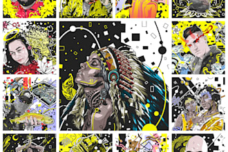 create unique vector art