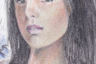 make a portrait of you with a pen